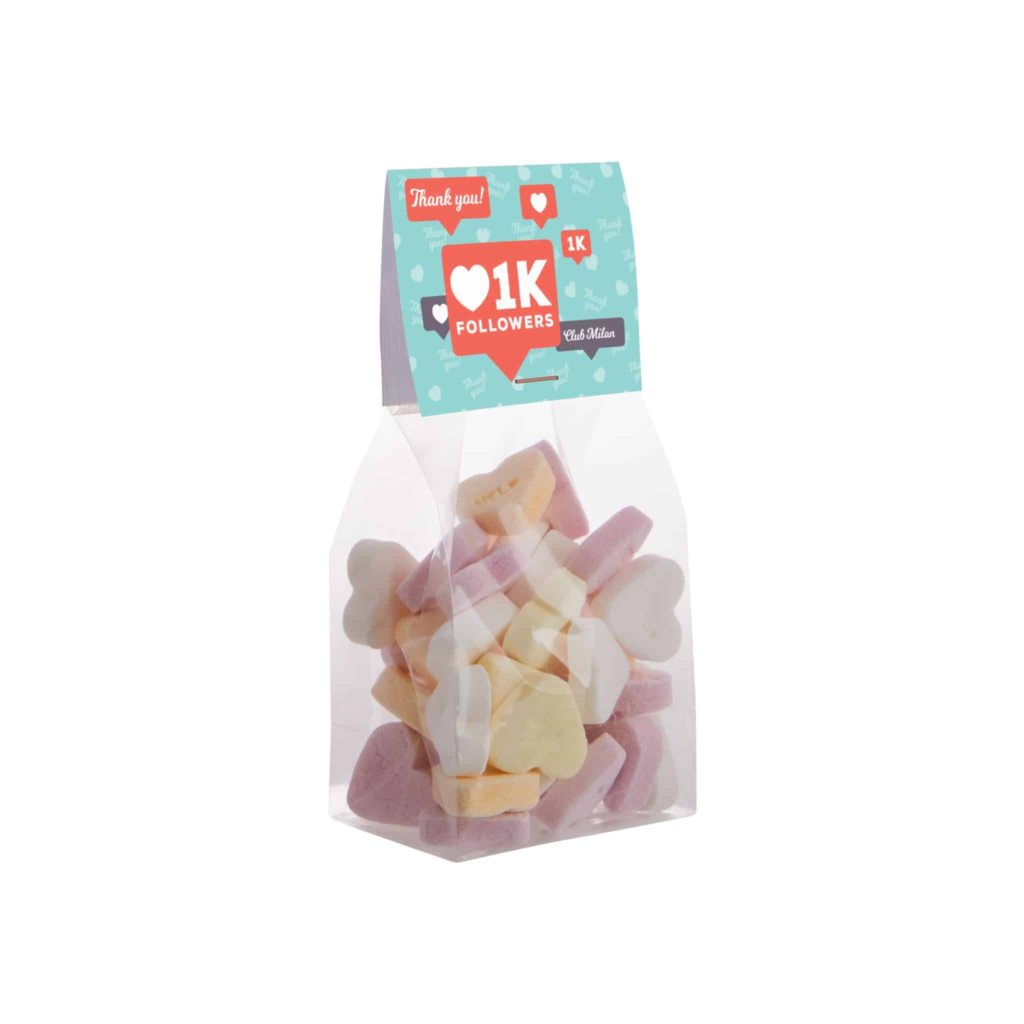Miniature 1 pour Petit sachet carte à en tête 100 grammes de bonbons-Di-FC