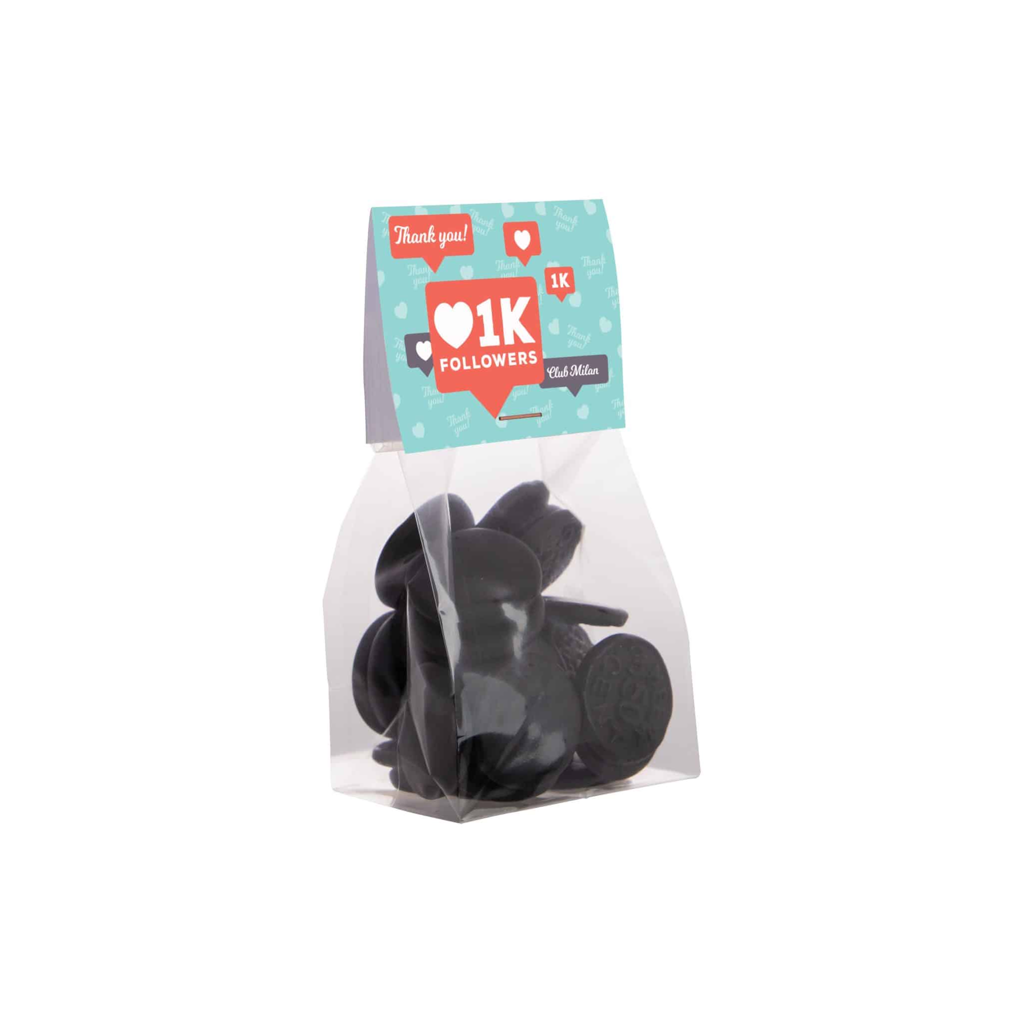 Miniature 1 pour Petit sachet carte à en tête 100 grammes de bonbons-Di-FC