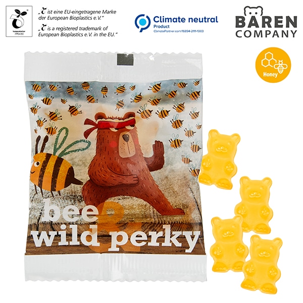 Miniature 1 pour Oursons XXL au miel, sachet compostable