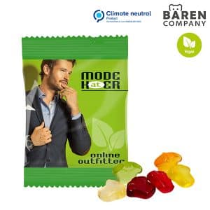 Visuel Gommes de fruits PERSONNALISÉES, 10 g avec pectine