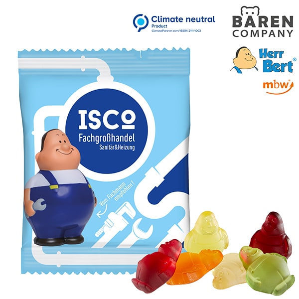 Miniature 1 pour Gommes de fruits à l’effigie de M. Bert®, film et couleurs conventionnels