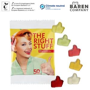 Visuel Gommes de fruits STANDARD, 10 g compostables sachets