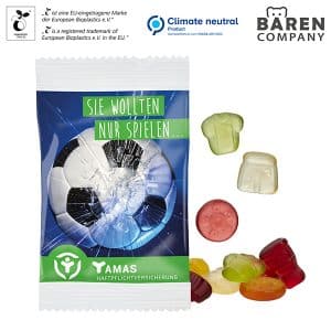 Visuel Gommes de fruits STANDARD, 15 g compostables sachets