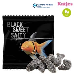 Visuel Katjes Poissons à la réglisse salée