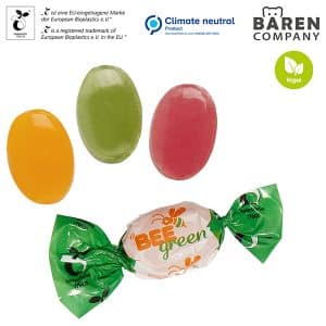 Visuel Bonbons en papillote compostable, Maxi oval