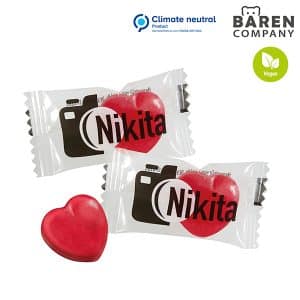 Visuel Bonbons en forme de cœur