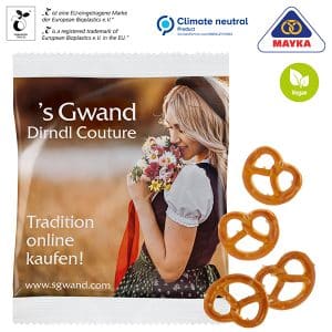 Visuel Mini bretzels en sachet compostable
