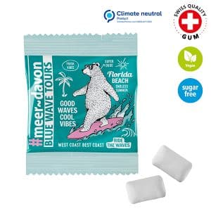 Visuel Chewing-gum Duo en sachet standard
