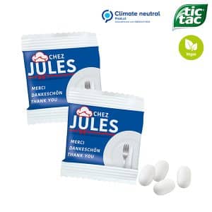 Visuel tic tac FRESH MINTS en mini-sachet