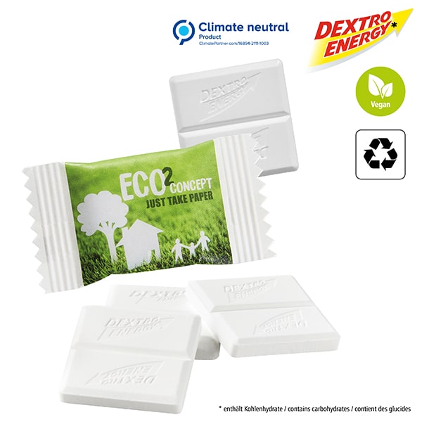 Miniature 1 pour Dextro Energy* en flowpack de papier