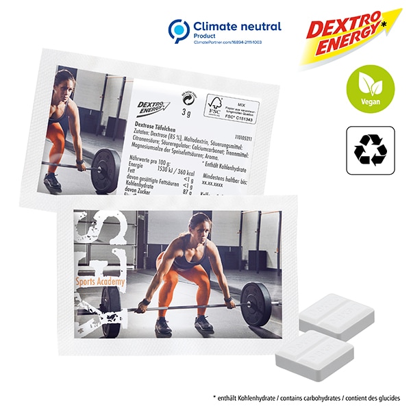 Miniature 1 pour Dextro Energy* en Duo-pack en
sachet de papier