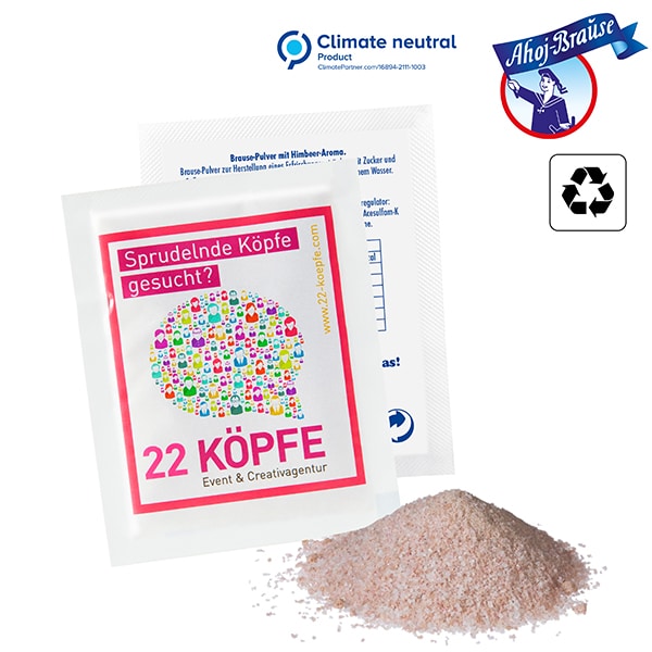 Miniature 1 pour Poudre effervescente Ahoj en sachet papier