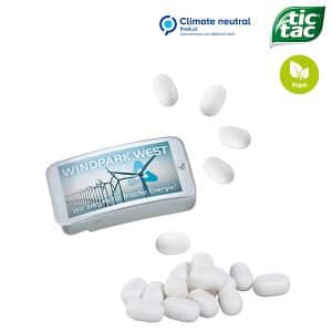 Visuel Boîte à couvercle coulissant avec tic tac