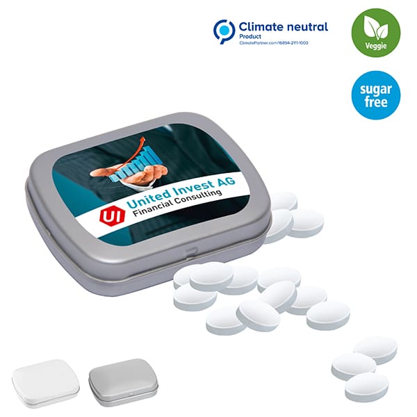 Miniature 1 pour Mini boîte à pastilles avec pastilles Cool Ice