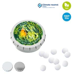 Visuel SUPER MINI Boîte «Clic-Clac» avec pastilles à la menthe, 20g