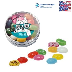 Visuel Boîte transparente avec jelly beans