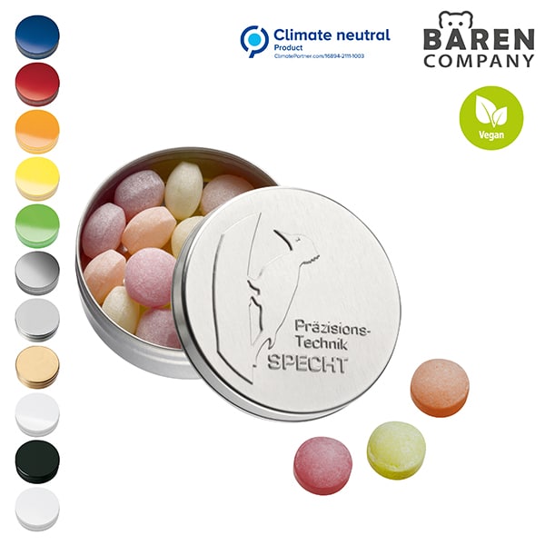 Miniature 1 pour Boîte XS avec couvercle estampé avec bonbons aux fruits XS Bären Company, 16g