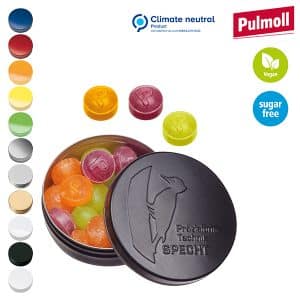 Visuel Boîte XS avec couvercle estampé avec pastilles Pulmoll, 16g