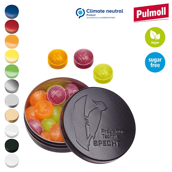 Miniature 1 pour Boîte XS avec couvercle estampé avec pastilles Pulmoll, 16g
