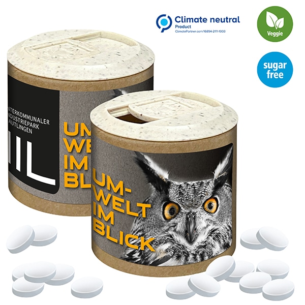 Miniature 1 pour Boîte cartonnée publicitaire avec pastilles Cool Ice, 80g
