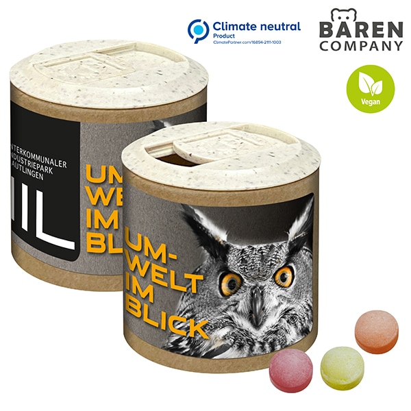 Miniature 1 pour Boîte cartonnée publicitaire avec bonbons aux fruits XS Bären Company, 85g