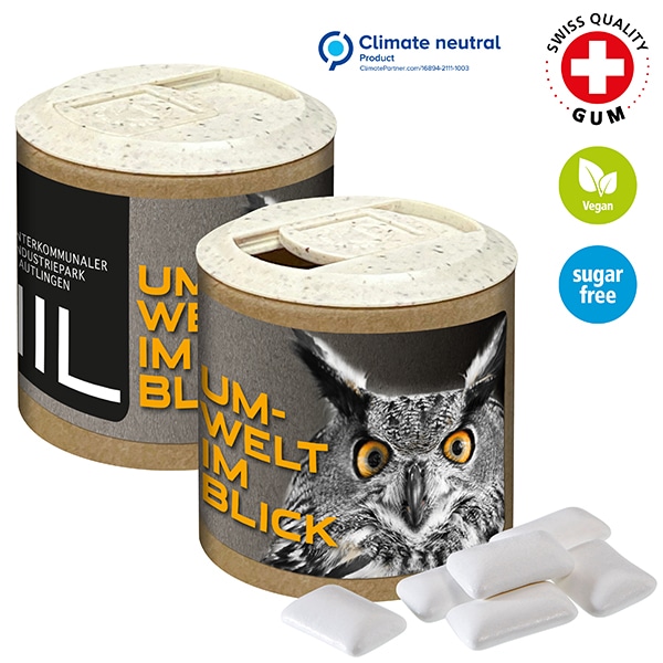 Miniature 1 pour Boîte cartonnée publicitaire avec chewing gum, 84g