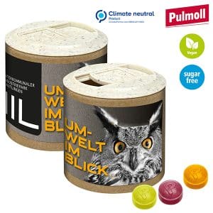 Visuel Boîte cartonnée publicitaire avec pastilles Pulmoll, 80g