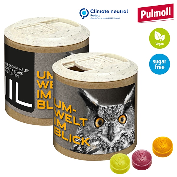 Miniature 1 pour Boîte cartonnée publicitaire avec pastilles Pulmoll, 80g
