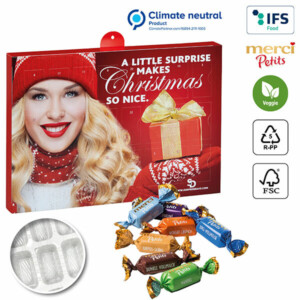Visuel Calendrier de l'avent Premium cadeau BUSINESS avec merci Petits