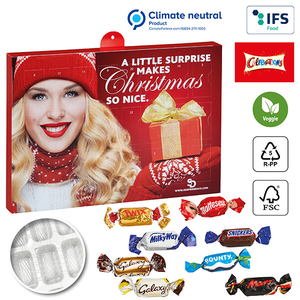 Miniature 1 pour Calendrier de l'avent Premium cadeau BUSINESS avec Celebrations®