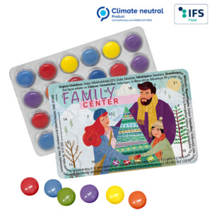 Visuel Le plus petit calendrier (de l'avent) du monde BUSINESS avec bonbons en chocolat