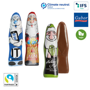 Visuel Père Noël en chocolat MINI