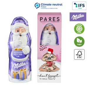Visuel Père Noël de Milka