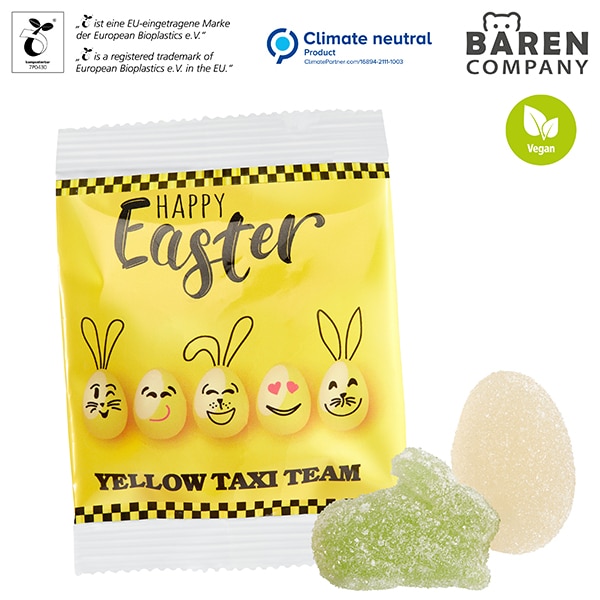 Miniature 1 pour Pâtes de fruits VEGAN, sachet compostable