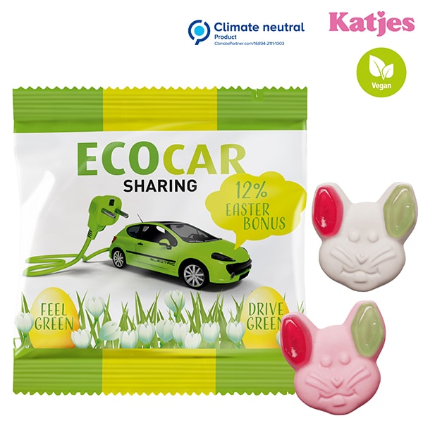 Miniature 1 pour Lapin à oreille verte de Katjes