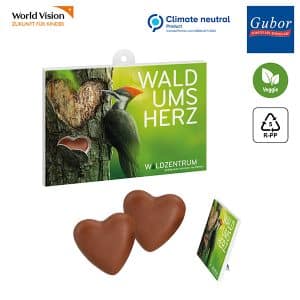 Visuel Cœurs en chocolat à offrir