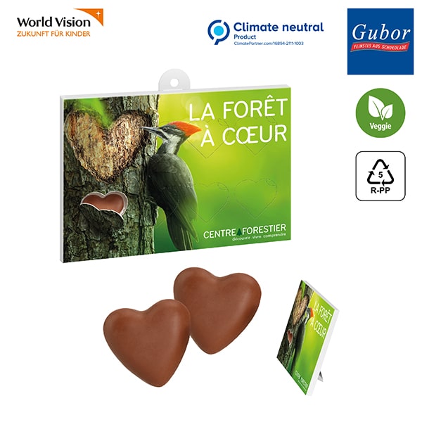 Miniature 3 pour Cœurs en chocolat à offrir