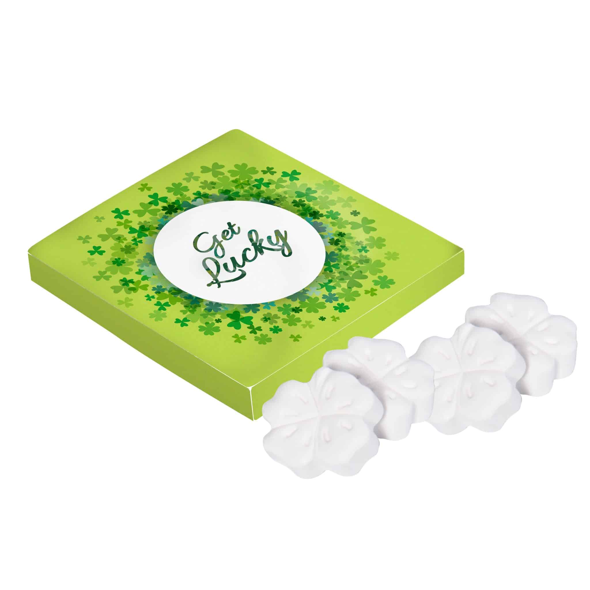 Miniature 1 pour Boîte carrée de menthes au trèfle-Di-FC