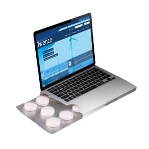 Visuel Compli'mints blister flap over-Di-FC