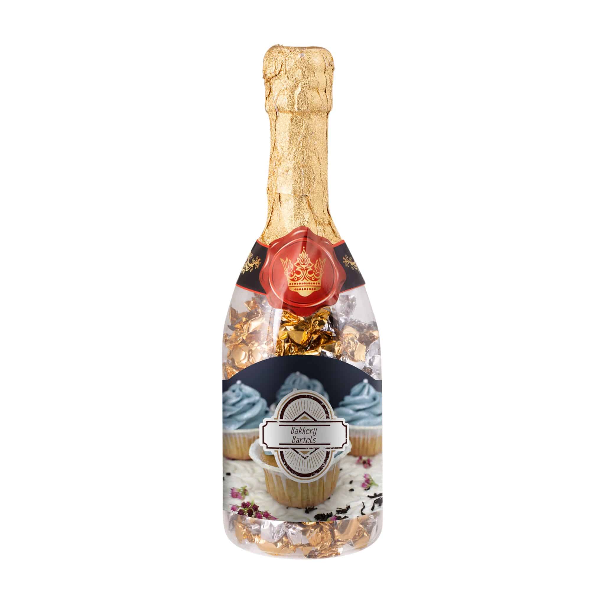 Miniature 1 pour Bouteille de champagne bonbons métalliques-S-FC