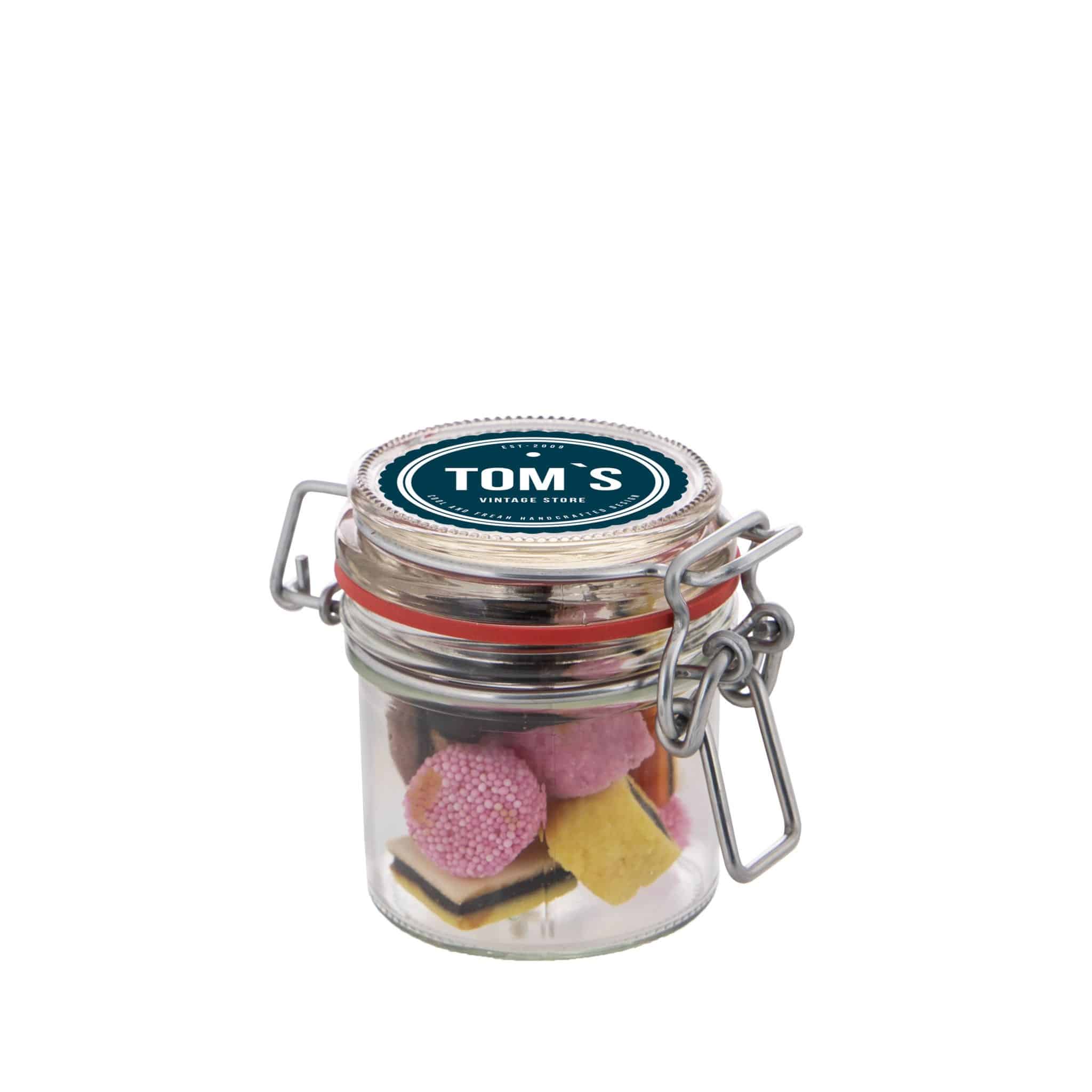 Miniature 1 pour Mini bocal en verre 0,13 litre-S-FC