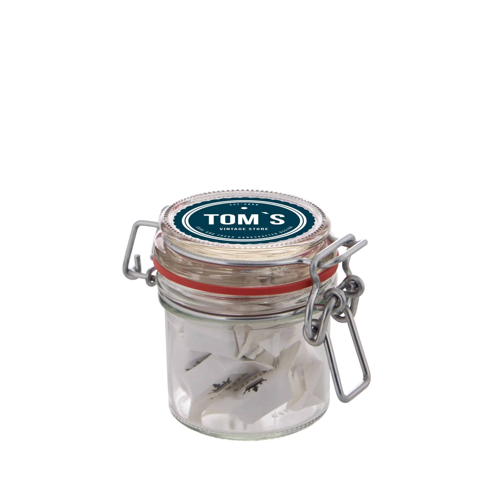 Miniature 1 pour Mini bocal en verre 0,13 litre-S-FC