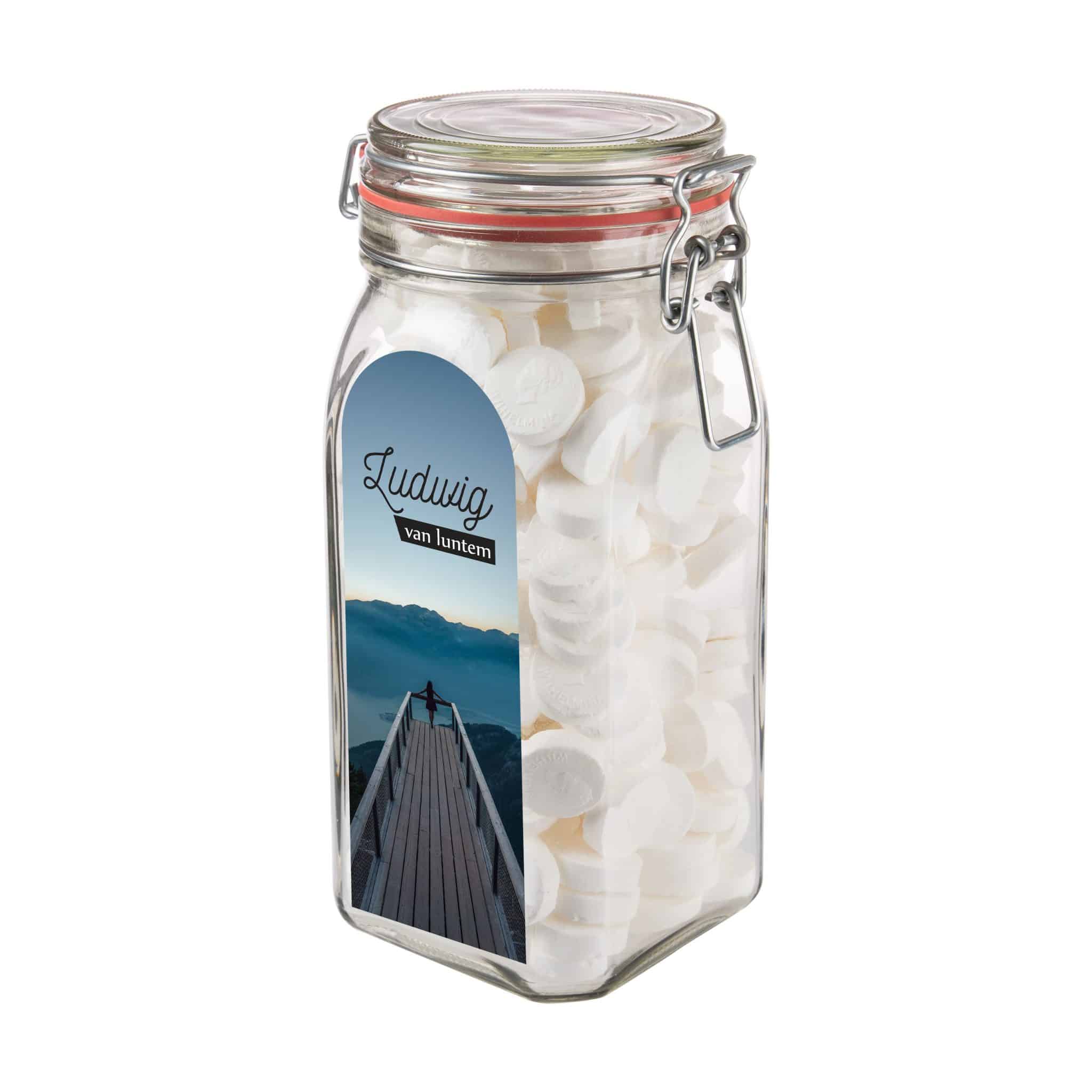 Miniature 1 pour Grand pot en verre de 1,5 litre-S-FC