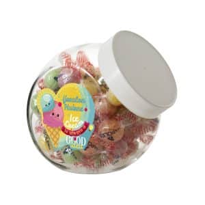 Visuel Pot en verre moyen 0,9 litre-S-FC