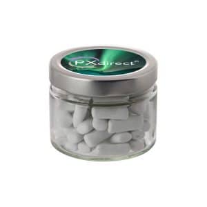 Visuel Bocal en verre avec couvercle en métal 0,22l-S-FC