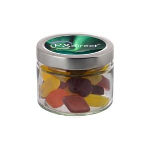 Visuel Bocal en verre avec couvercle en métal 0,22l-S-FC
