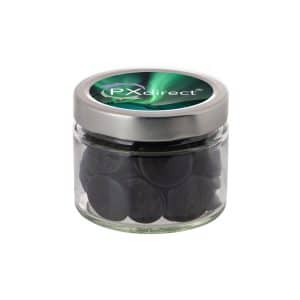 Visuel Bocal en verre avec couvercle en métal 0,22l-S-FC
