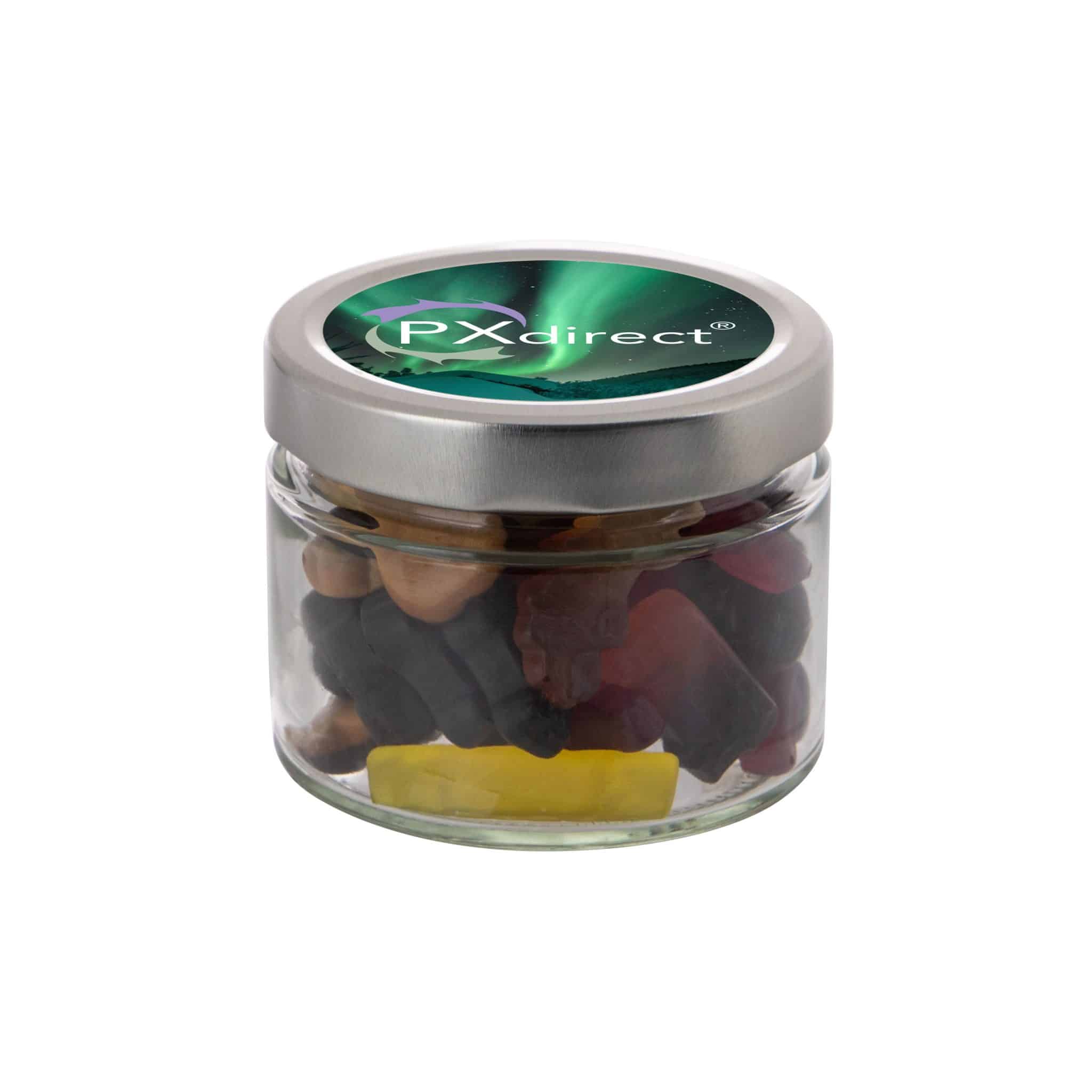 Miniature 1 pour Bocal en verre avec couvercle en métal 0,22l-S-FC