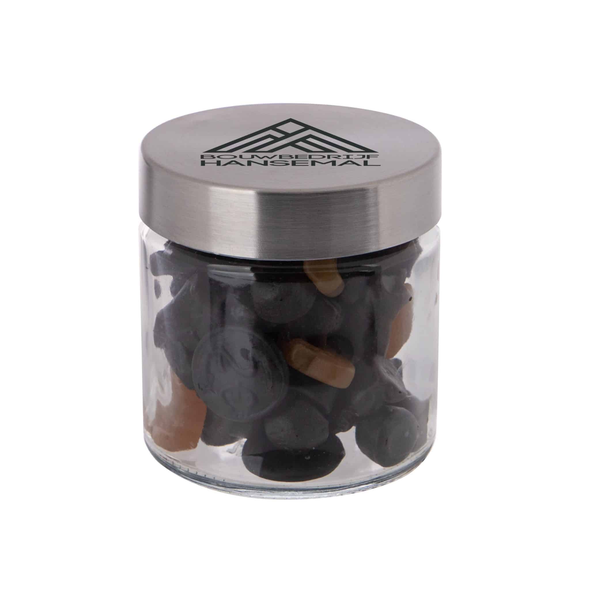 Miniature 1 pour Bocal en verre avec couvercle en acier inoxydable 0,35l-Di-FC