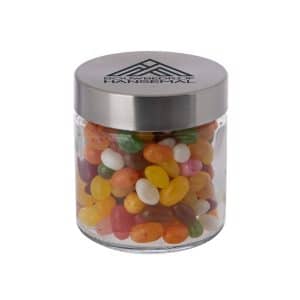 Visuel Bocal en verre avec couvercle en acier inoxydable 0,35l-Di-FC